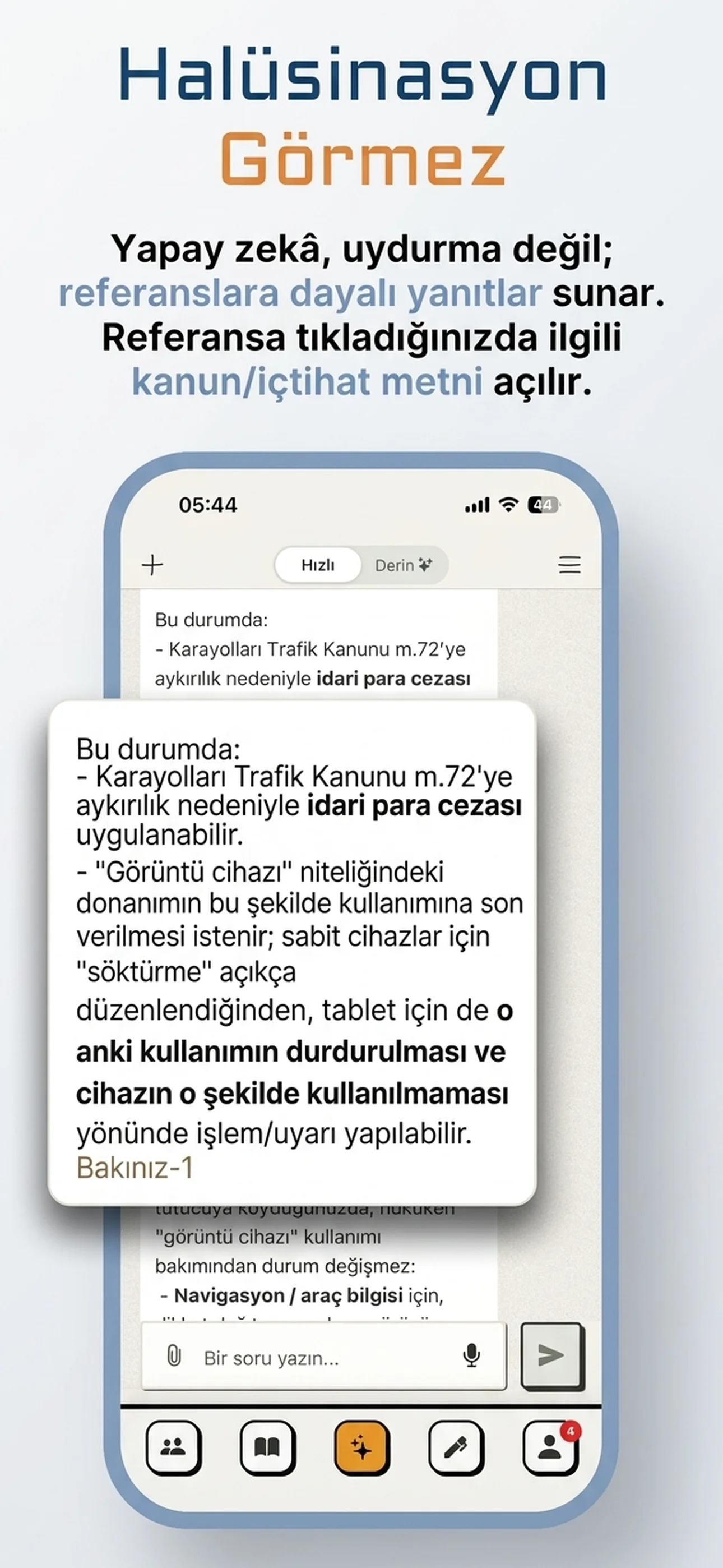 Avukatım YZ Ekran Görüntüsü 1